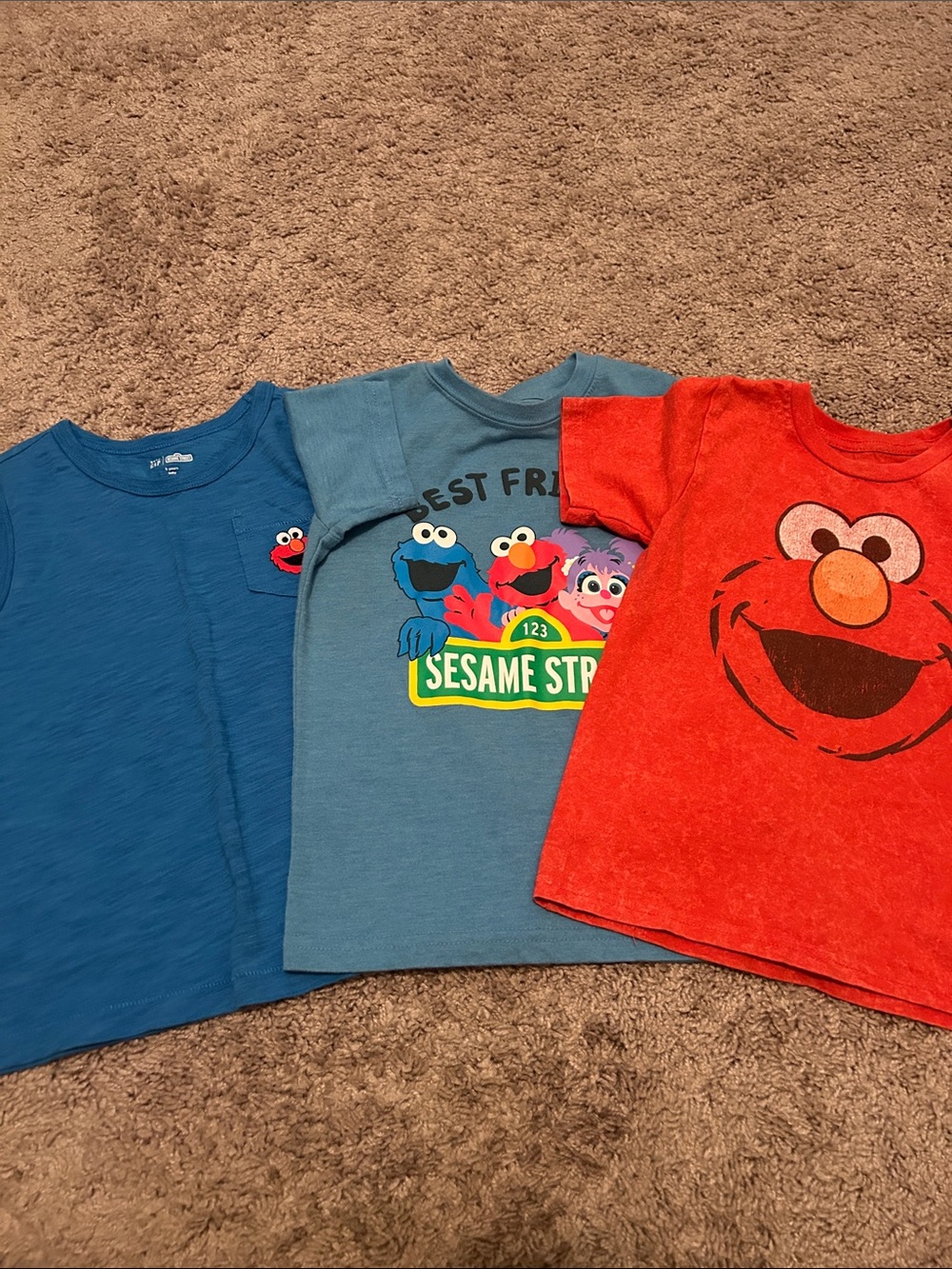 Sesame Street Kids Tees - Bundle